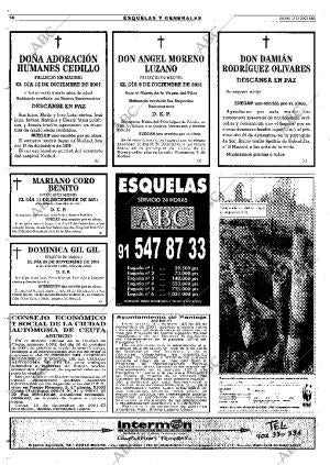 ABC MADRID 13-12-2001 página 74