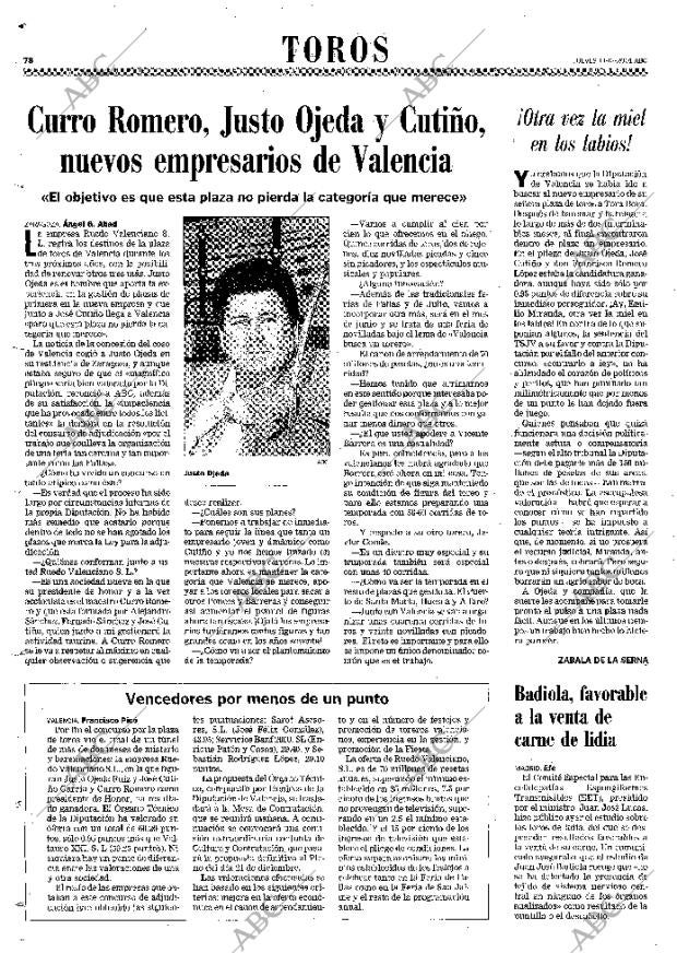 ABC MADRID 13-12-2001 página 78