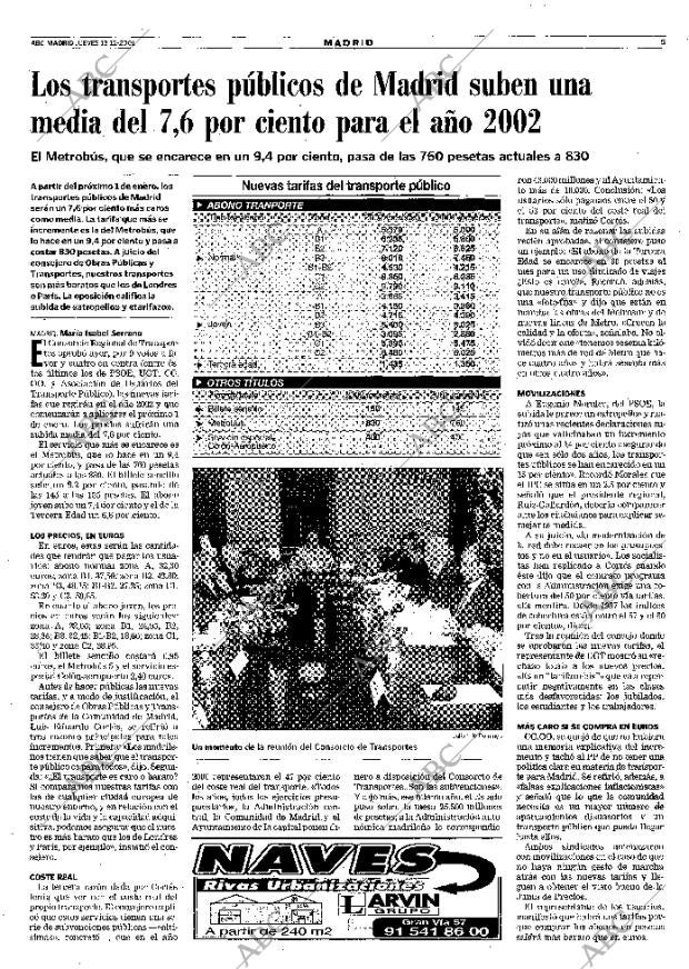 ABC MADRID 13-12-2001 página 93