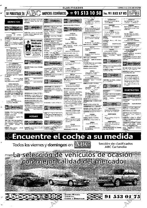 ABC MADRID 14-12-2001 página 116