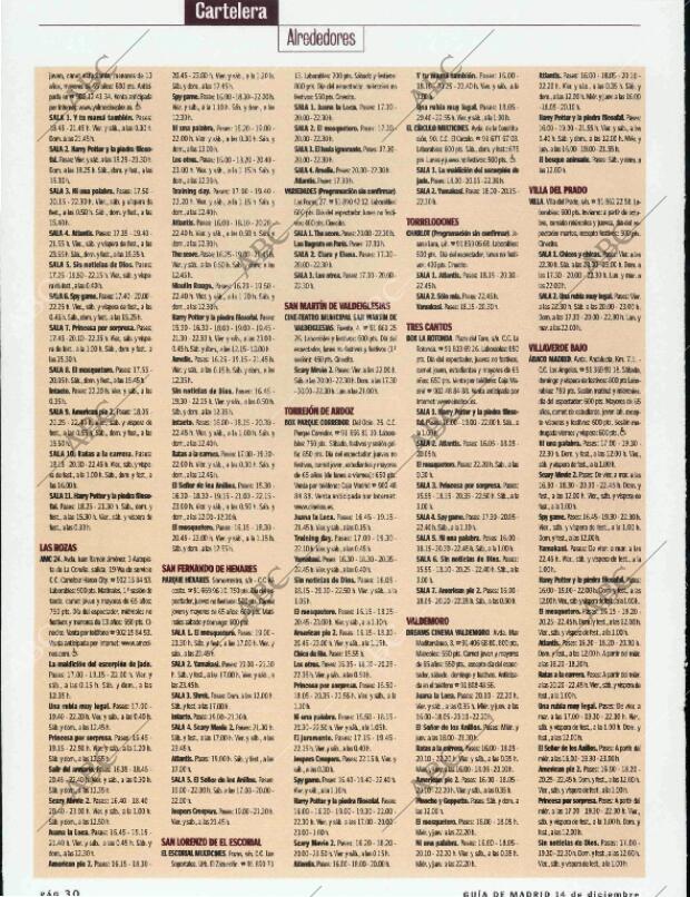 ABC MADRID 14-12-2001 página 154