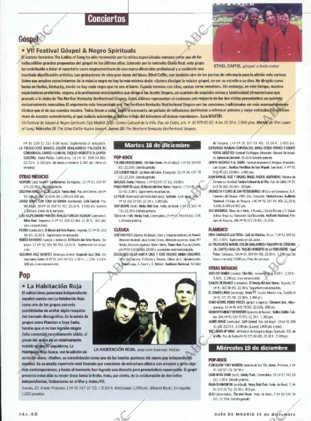 ABC MADRID 14-12-2001 página 164