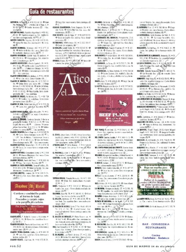 ABC MADRID 14-12-2001 página 176