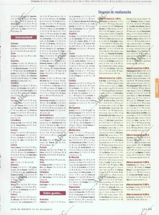 ABC MADRID 14-12-2001 página 189