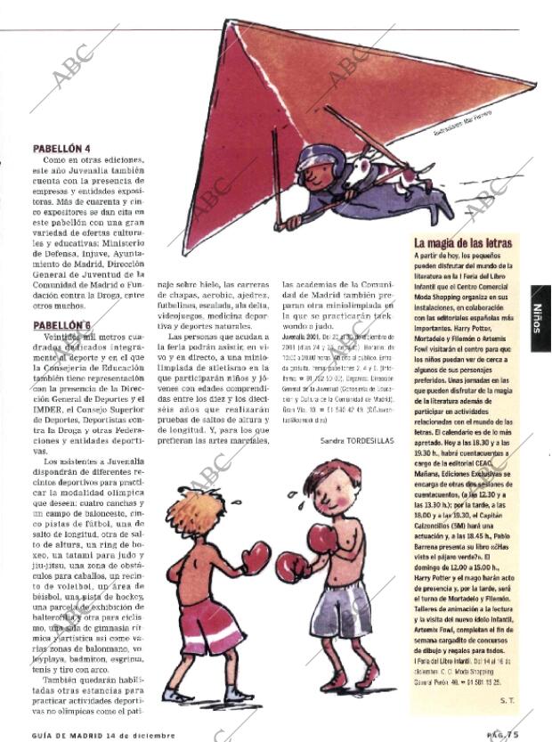 ABC MADRID 14-12-2001 página 199