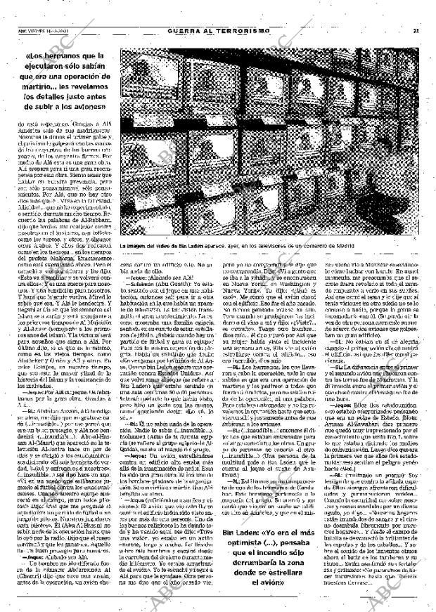 ABC MADRID 14-12-2001 página 21