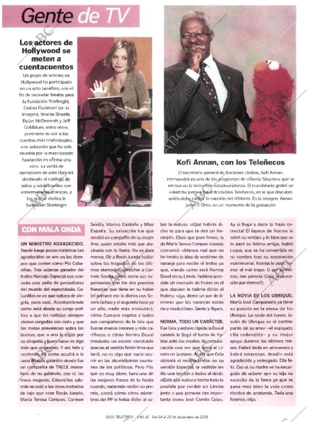 ABC MADRID 14-12-2001 página 218