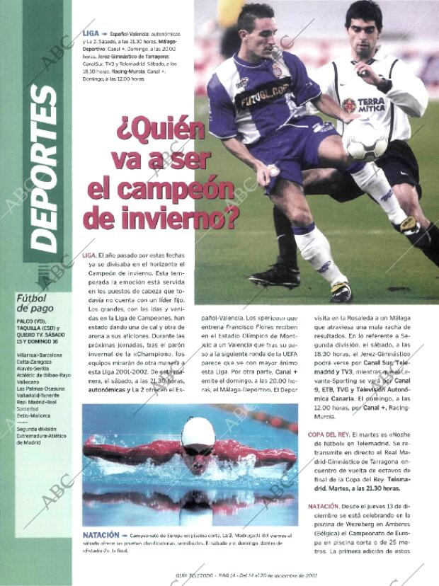 ABC MADRID 14-12-2001 página 222
