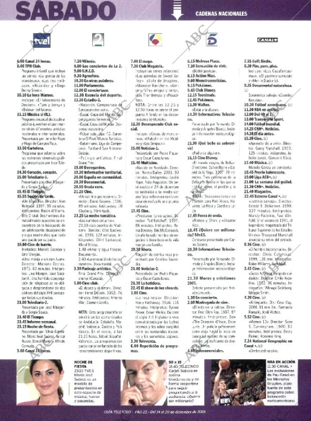 ABC MADRID 14-12-2001 página 230