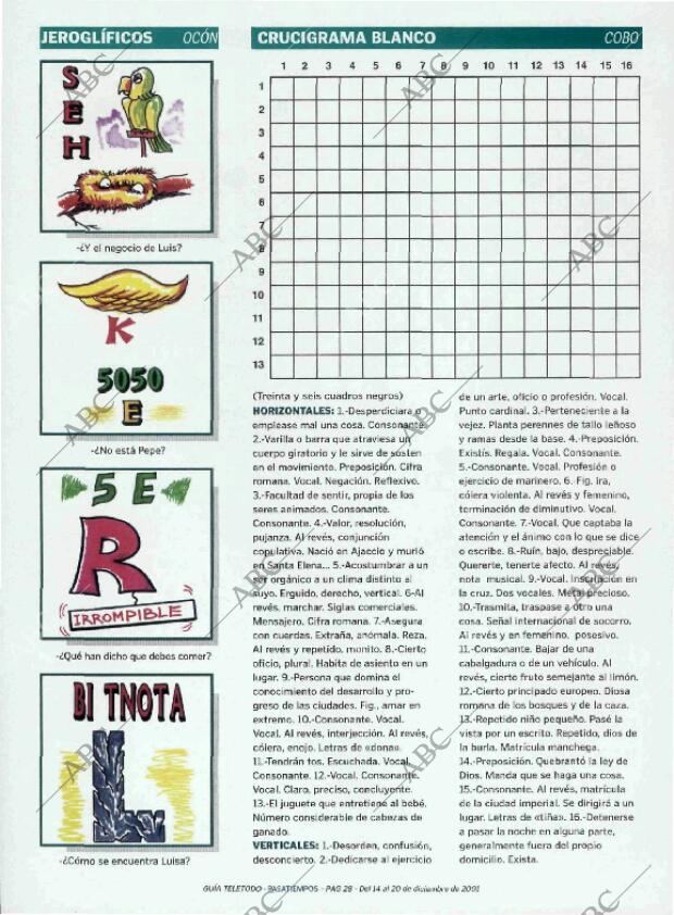 ABC MADRID 14-12-2001 página 236