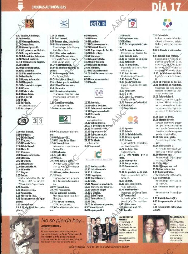 ABC MADRID 14-12-2001 página 251