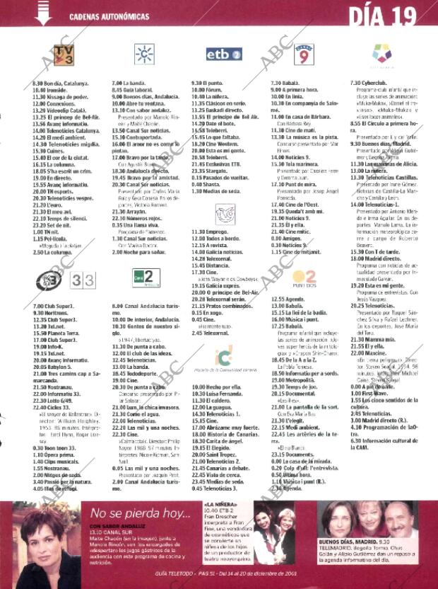 ABC MADRID 14-12-2001 página 259