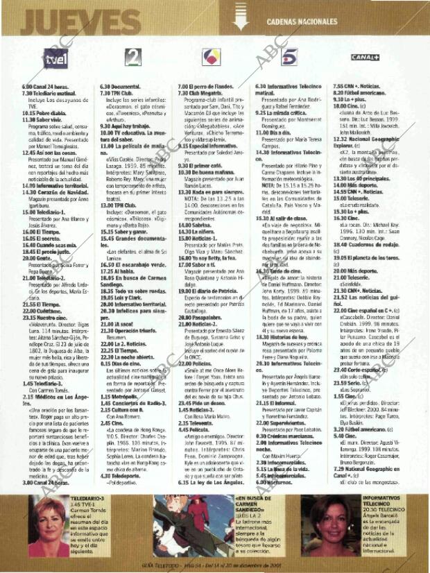 ABC MADRID 14-12-2001 página 262