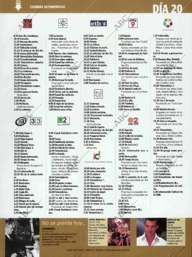 ABC MADRID 14-12-2001 página 263