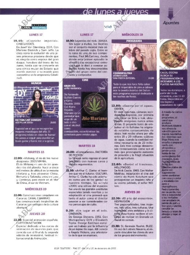 ABC MADRID 14-12-2001 página 265