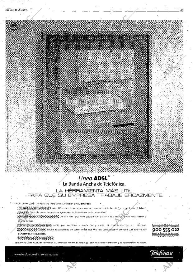 ABC MADRID 14-12-2001 página 27