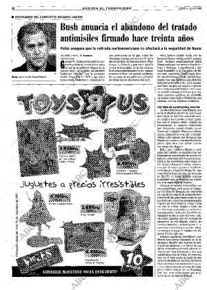 ABC MADRID 14-12-2001 página 28