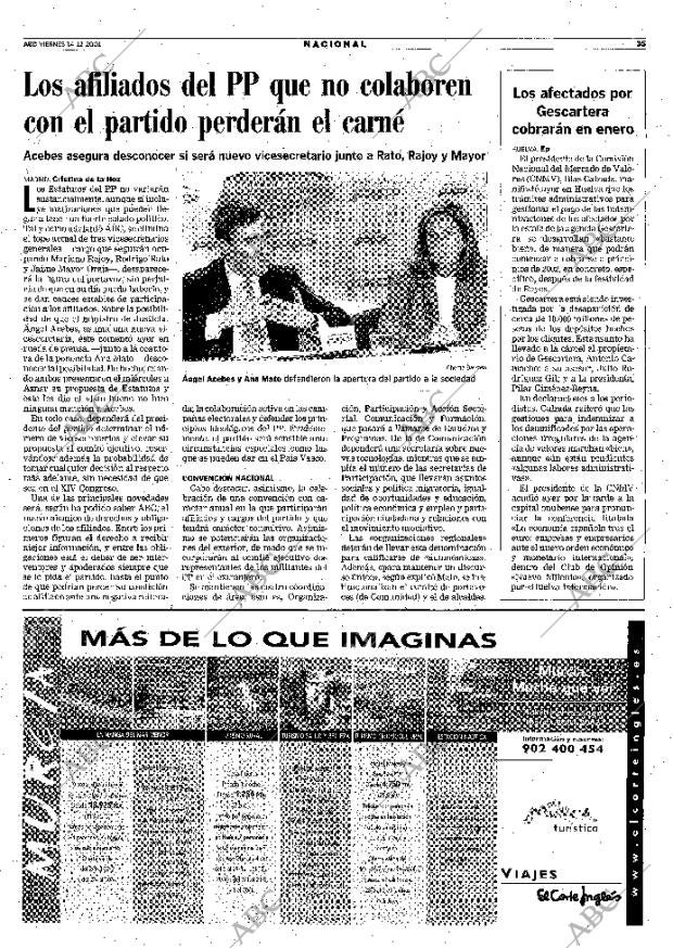 ABC MADRID 14-12-2001 página 35
