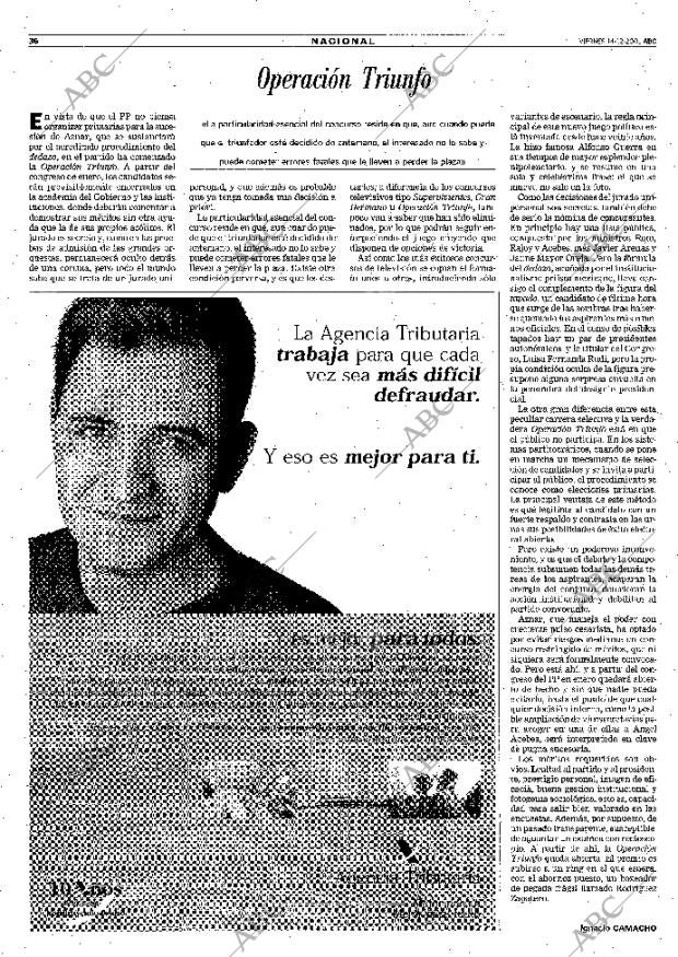 ABC MADRID 14-12-2001 página 36