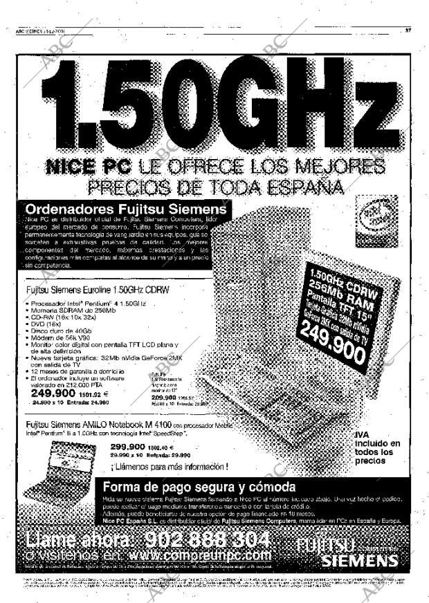 ABC MADRID 14-12-2001 página 37