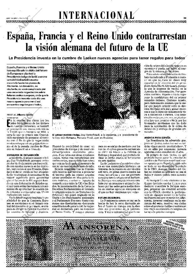 ABC MADRID 14-12-2001 página 39