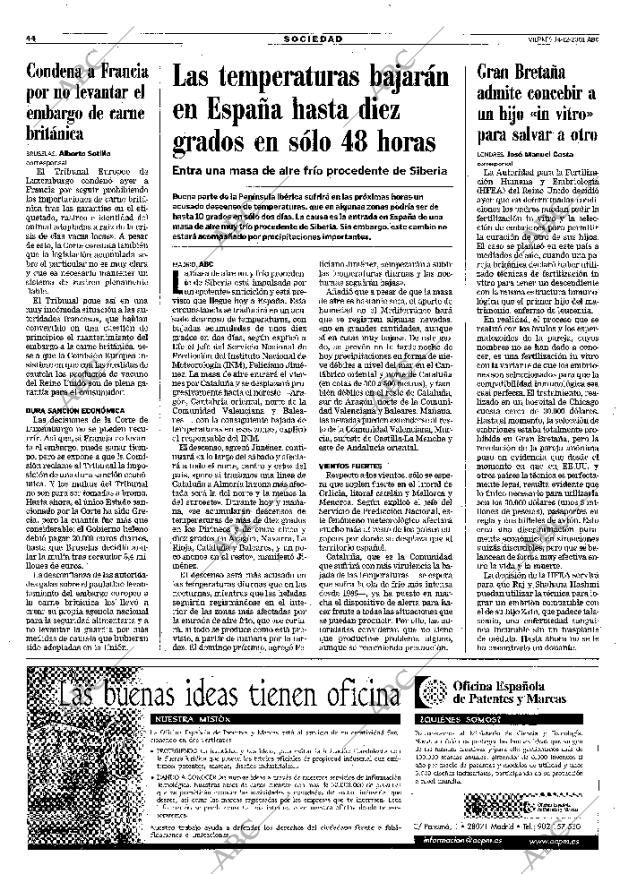 ABC MADRID 14-12-2001 página 44