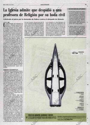 ABC MADRID 14-12-2001 página 45