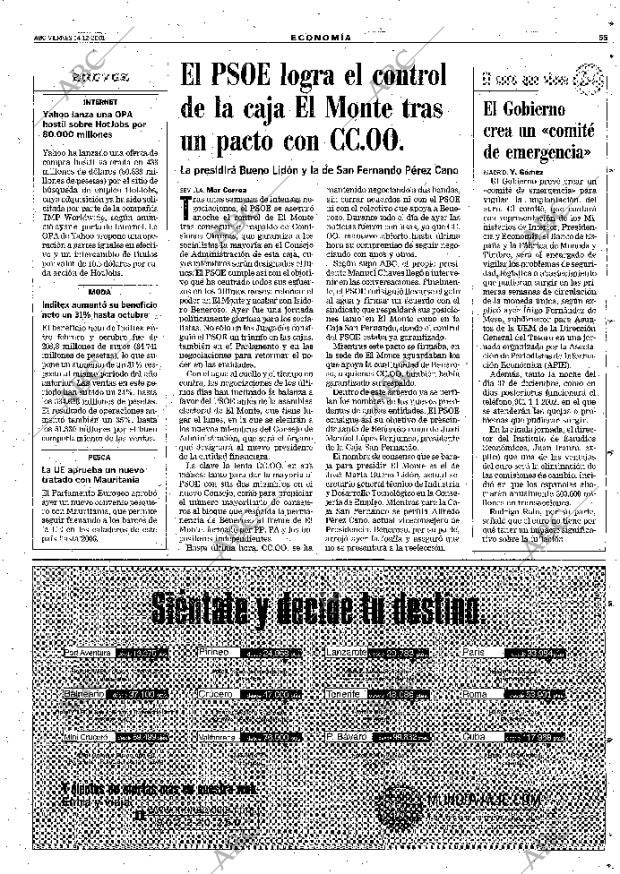ABC MADRID 14-12-2001 página 55