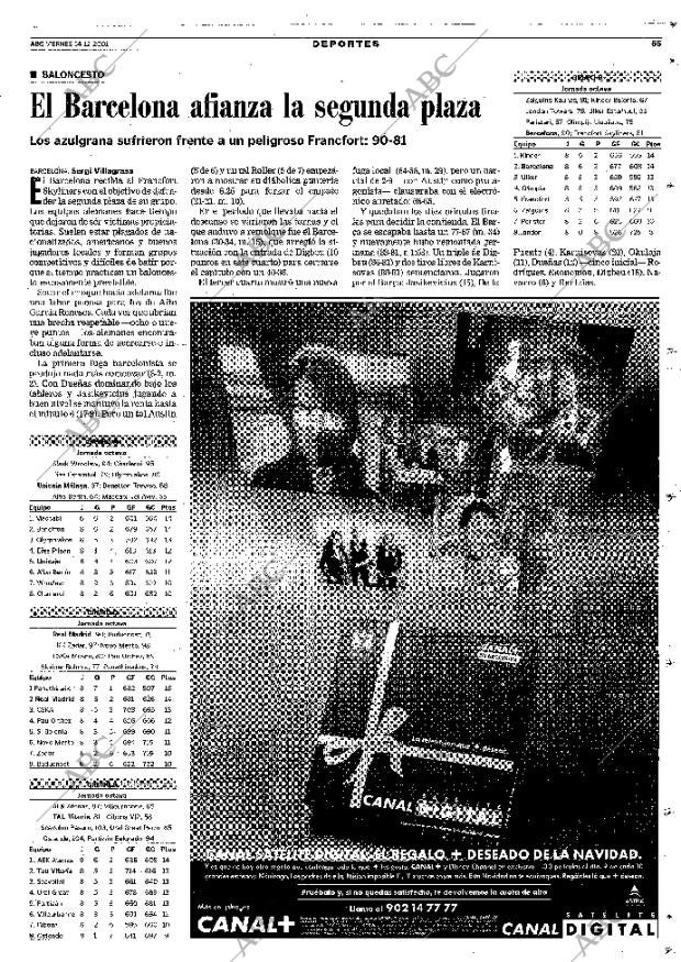 ABC MADRID 14-12-2001 página 65