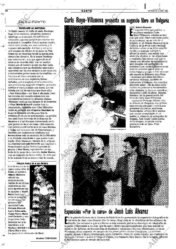 ABC MADRID 14-12-2001 página 82