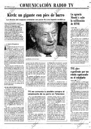 ABC MADRID 14-12-2001 página 83