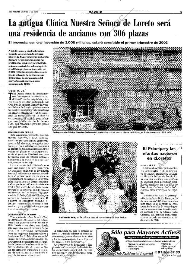 ABC MADRID 14-12-2001 página 93