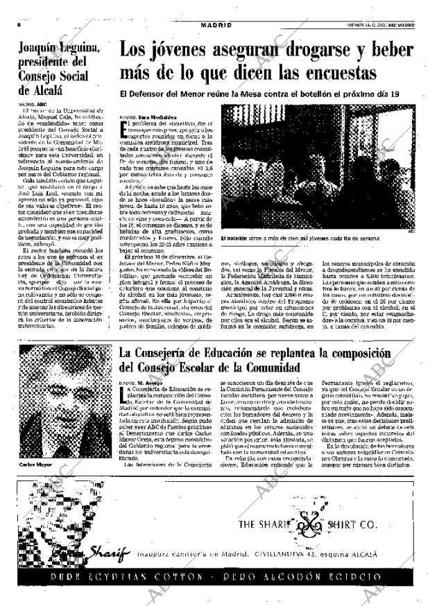 ABC MADRID 14-12-2001 página 96