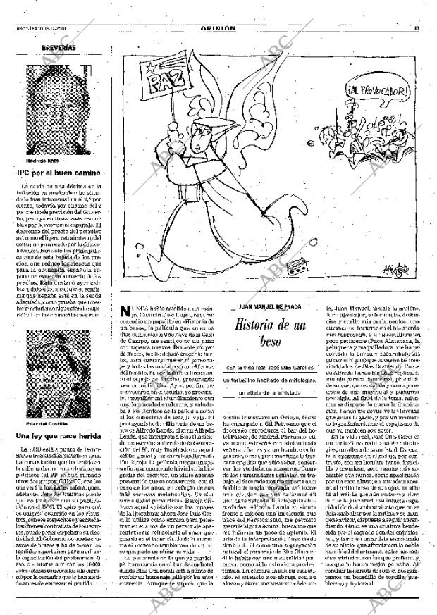 ABC MADRID 15-12-2001 página 13