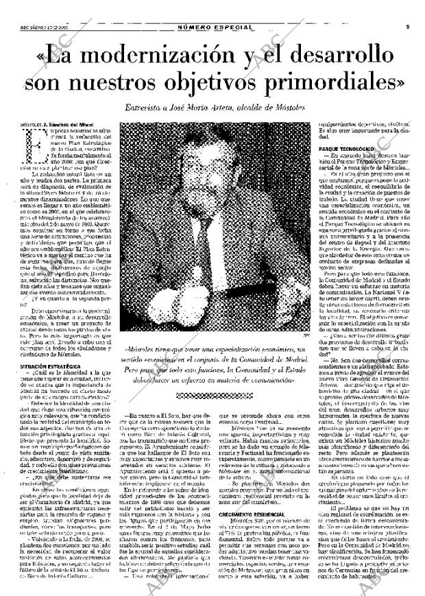 ABC MADRID 15-12-2001 página 149