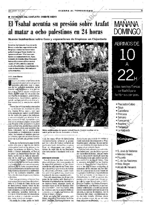ABC MADRID 15-12-2001 página 21