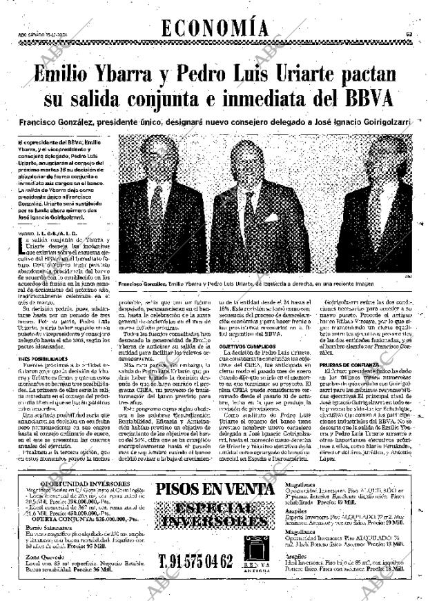 ABC MADRID 15-12-2001 página 63