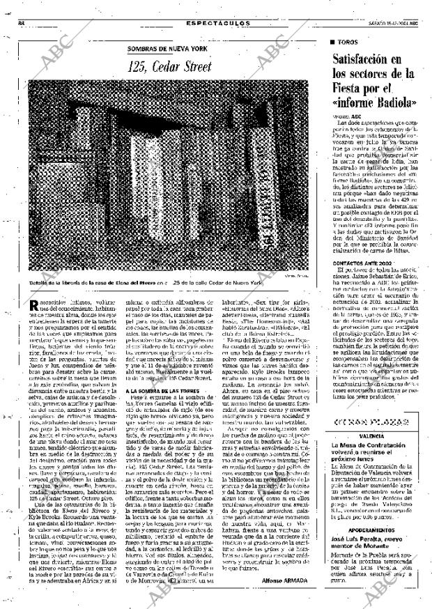 ABC MADRID 15-12-2001 página 88