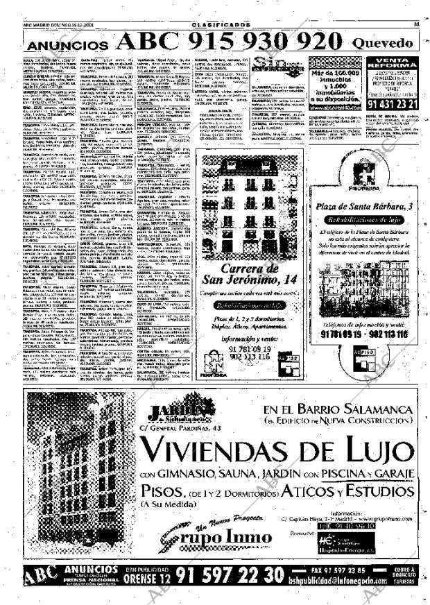 ABC MADRID 16-12-2001 página 115