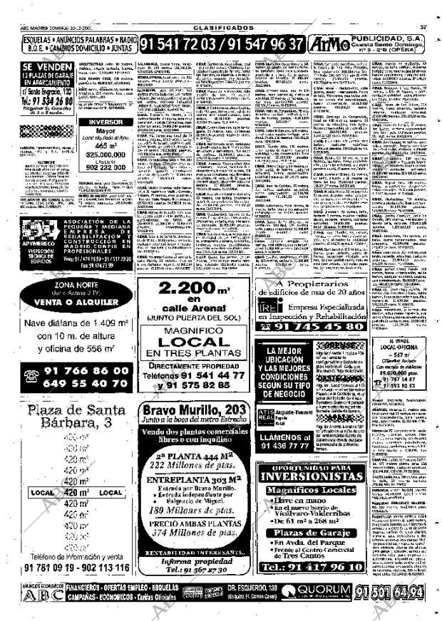 ABC MADRID 16-12-2001 página 121