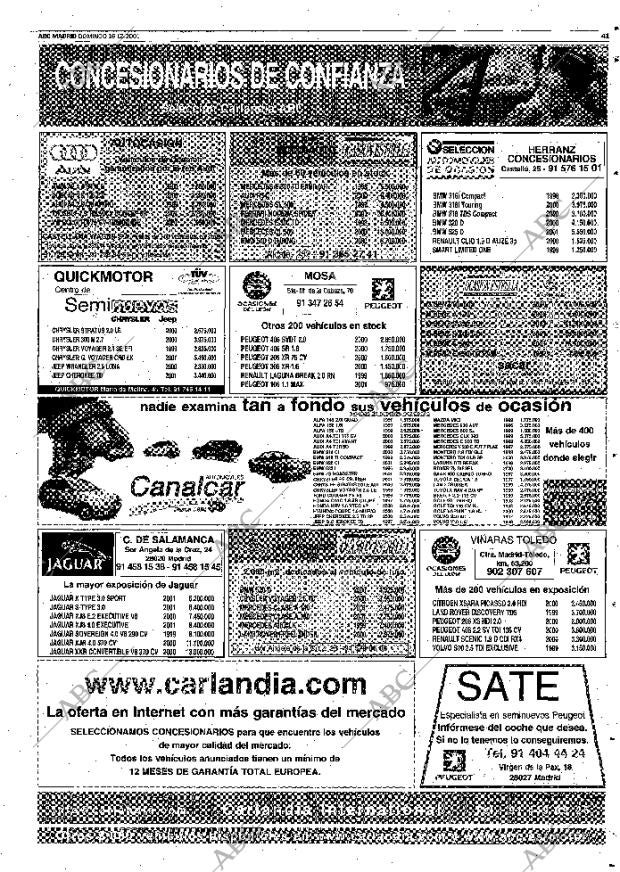 ABC MADRID 16-12-2001 página 125