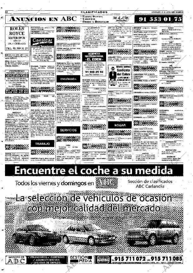 ABC MADRID 16-12-2001 página 126