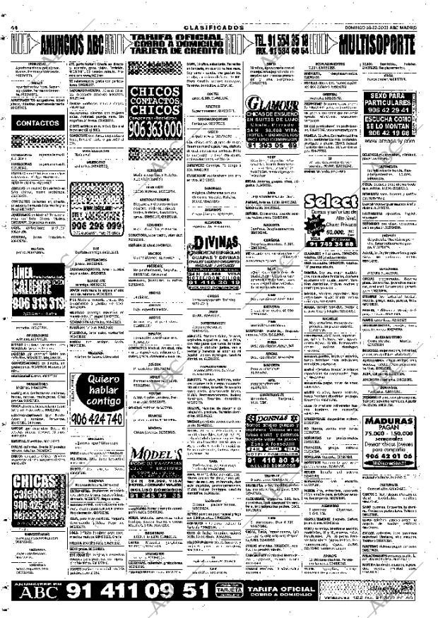 ABC MADRID 16-12-2001 página 128