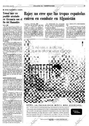 ABC MADRID 16-12-2001 página 23