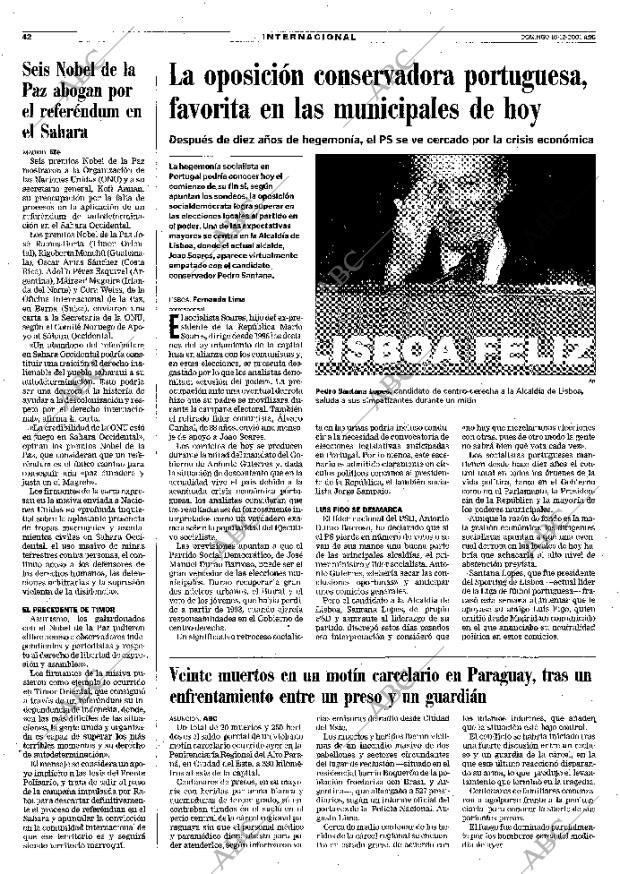 ABC MADRID 16-12-2001 página 42