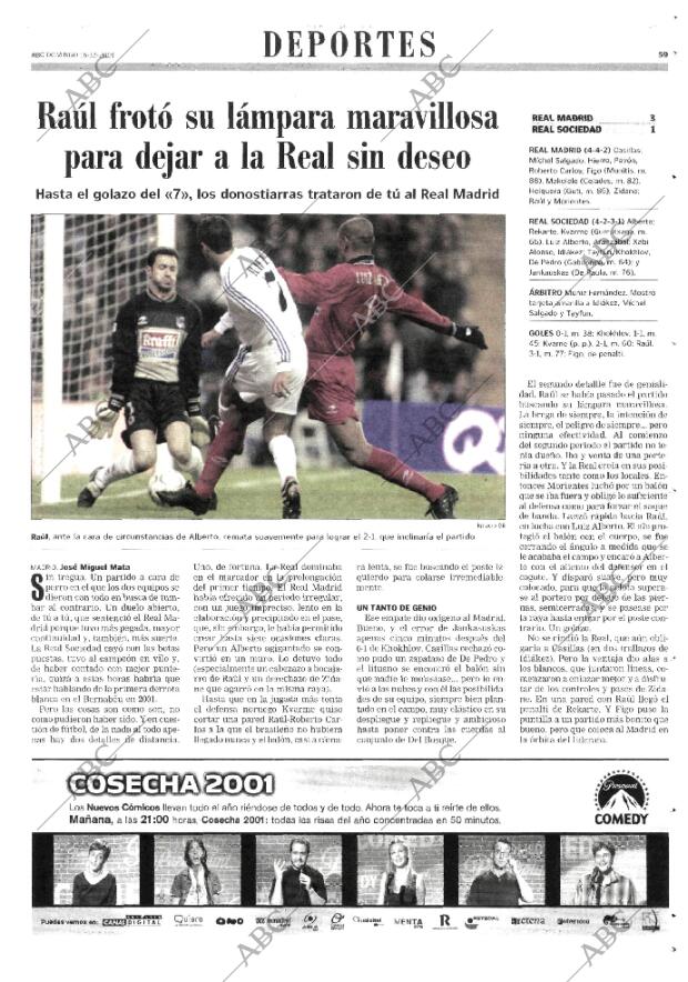 ABC MADRID 16-12-2001 página 59