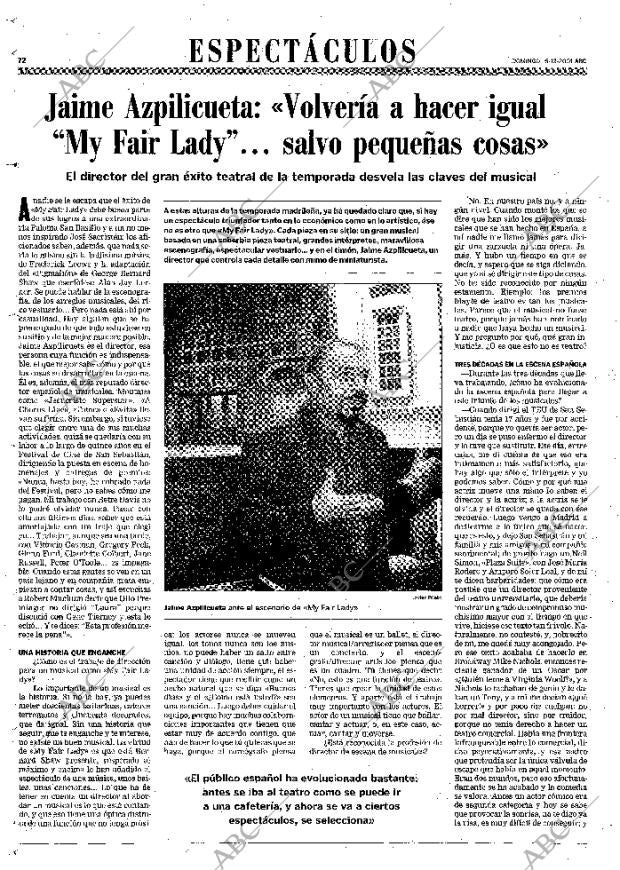 ABC MADRID 16-12-2001 página 72