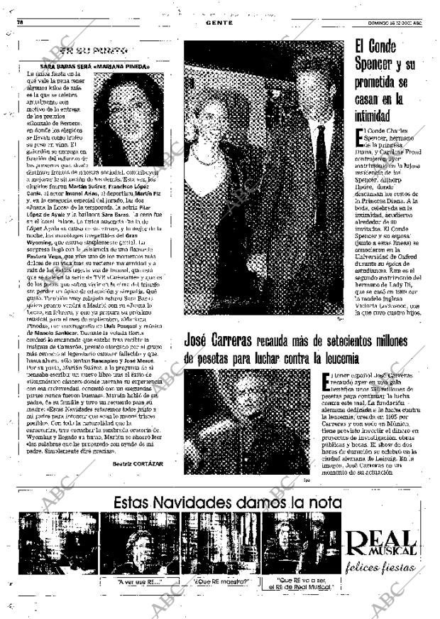 ABC MADRID 16-12-2001 página 78