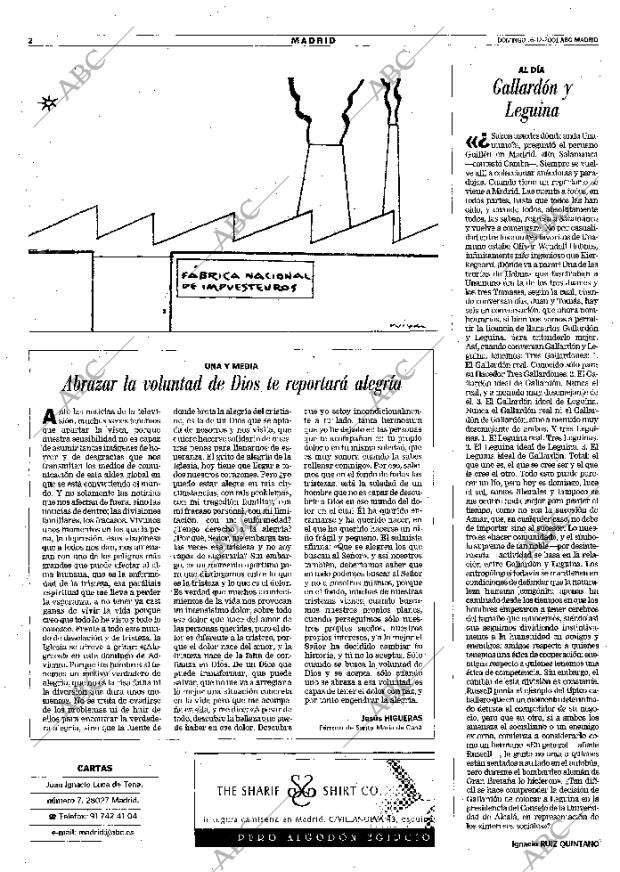 ABC MADRID 16-12-2001 página 86
