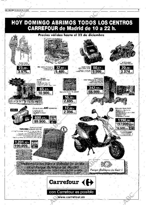 ABC MADRID 16-12-2001 página 91